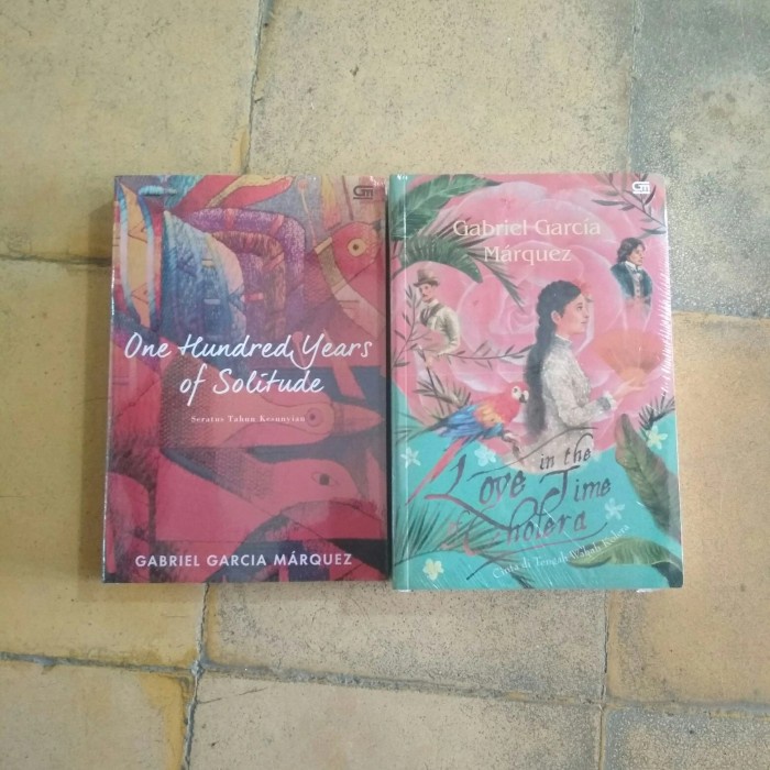 Diskon Spesial Paket Gabriel Garcia Marquez Seratus Tahun Kesunyian + Wabah Kolera Terbaru