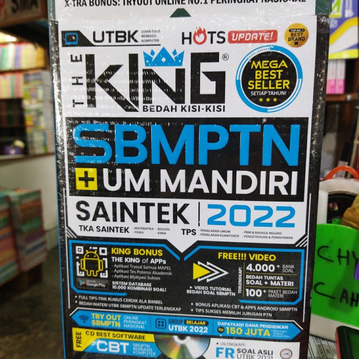 Promo Buku King Saintek Utbk 2022 Original Terbaru