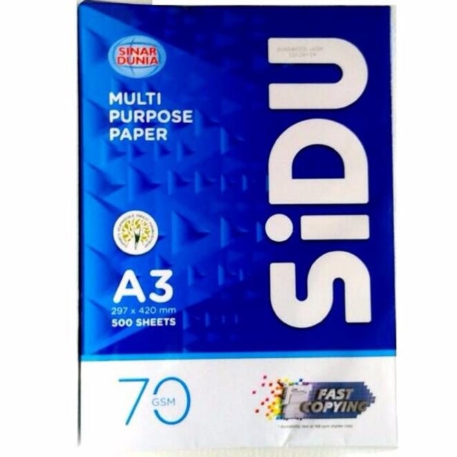 

Trending Kertas Hvs Sidu A3 70Gr / Kertas Print / Fotocopy