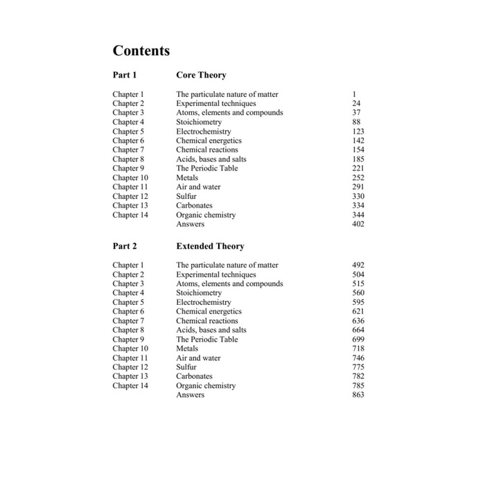 Hot Sale Igcse Chemistry 0620 Topical Revision Note & Topical Theory Past Paper Termurah