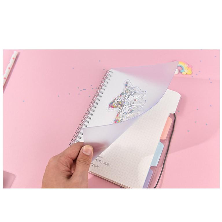 

Promo Habis Fairy Tale Quicksand Spiral Grid Notebook B5