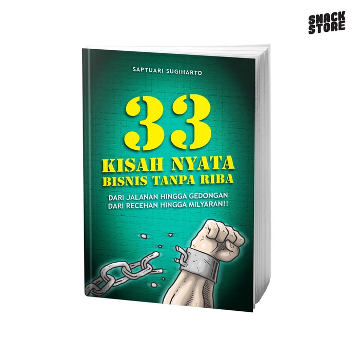 Promo Buku 33 Kisah Nyata Bisnis Tanpa Riba Terlaris