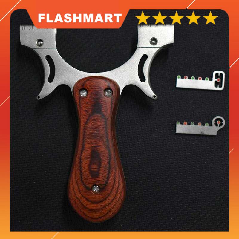 FLASHMART Ketapel Metal Slingshot Hunting Catapult - P1125
