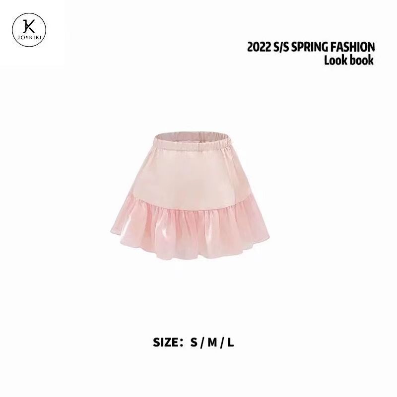 Red Jinjin JOY KIKI [berry mousse] set atasan + rok