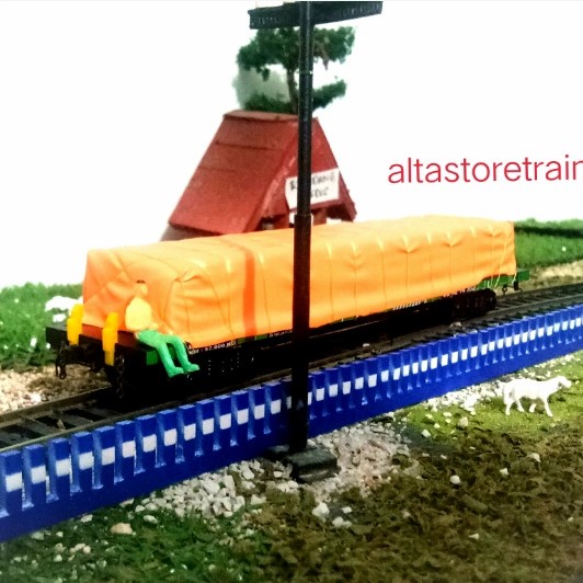 Promo Miniatur Kereta Api Gerbong Datar Semen Termurah