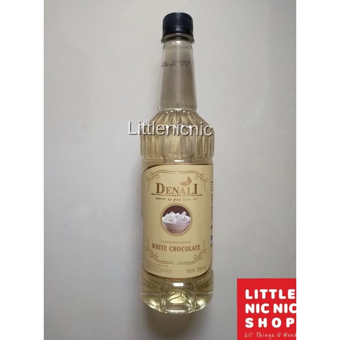 

Sirup Denali White Chocolate Flavoured Syrup minuman cafe lge03