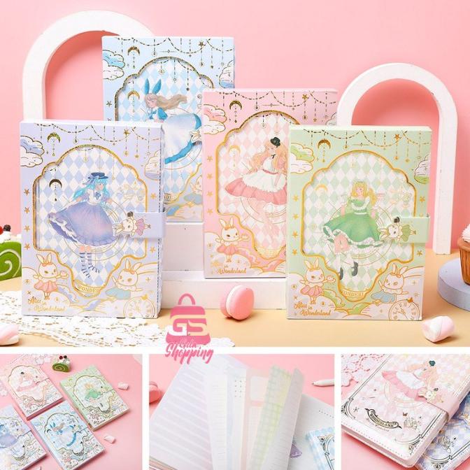 

Cuci Gudang Magnetic Notebook Diary Wonderland / Jurnal Agenda Buku Tulis - 6229