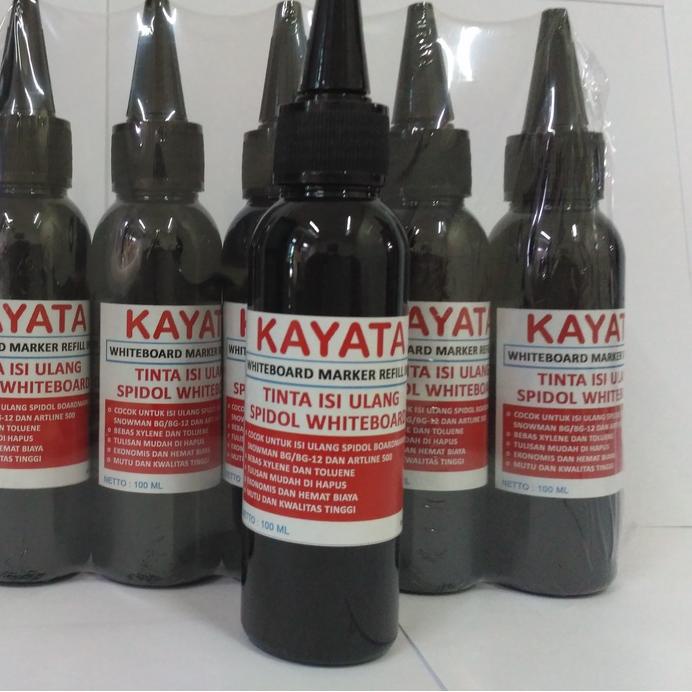 

()5LN3-G Tinta Spidol Whiteboard Kayata 100ml Tinta isi ulang dan refill spidol whiteboard-per botol 957_