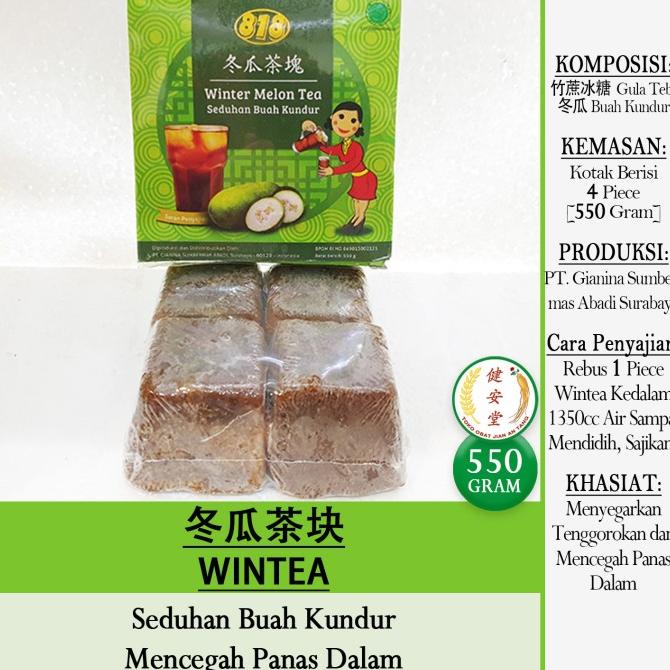 

!!!!!!] [818] WINTERMELON TEA [] 550gr Seduhan Buah Kundur u.Panas Dalam