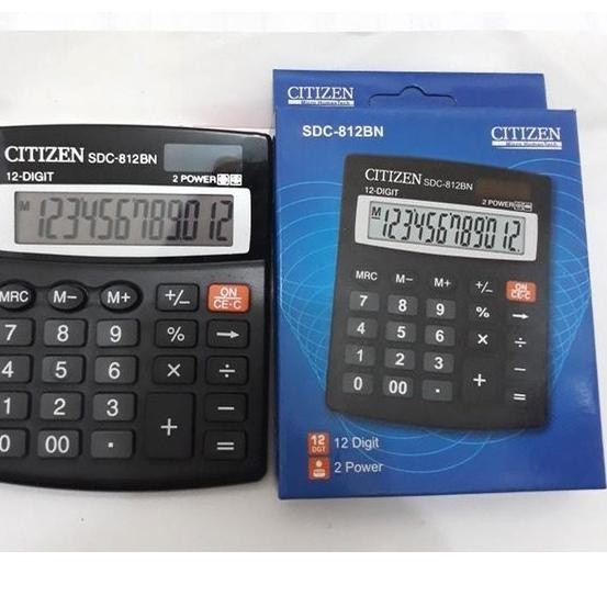 

Impor Terbaru Kalkulator Calculator CITIZEN SDC 812 BN 12 Digit Warna Hitam 746