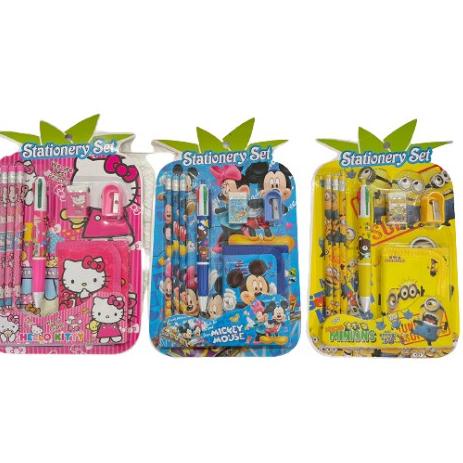 

10#AN7J-G DapurCantik Paket Alat Tulis 9566 Stationary 7 in 1 Perlengkapan Sekolah Anak 819❥