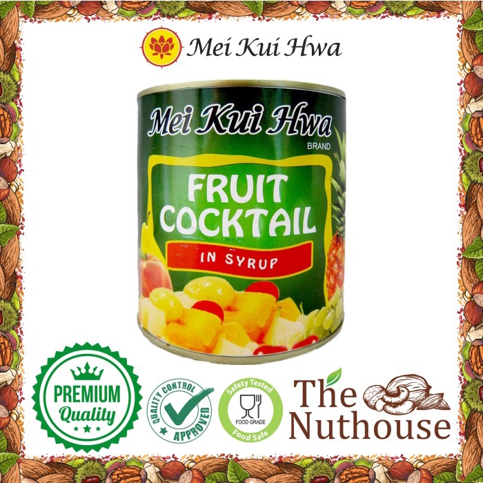 

Mei Kui Hwa - Fruit Coktail in Syrup / Buah Buahan Campur 825gr