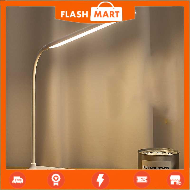 FLASHMART Lampu Meja Belajar 30 LED Rechargeable Battery 3 in 1 Color - T1901
