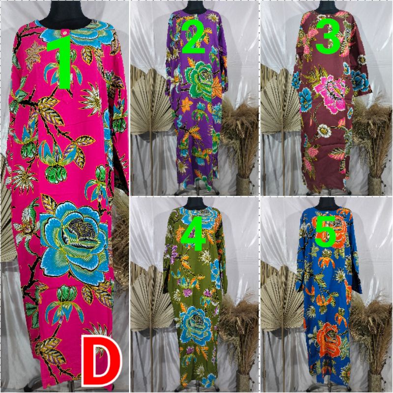 KENCANA UNGU ORI LONGDRESS 19 LD 110CM  LABEL BIRU