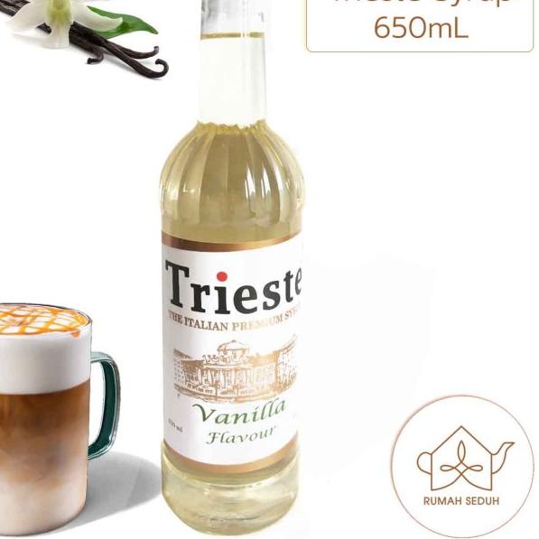 

Diskon⭐✅650mL Sirup Vanila Trieste - Vanilla Italian Syrup