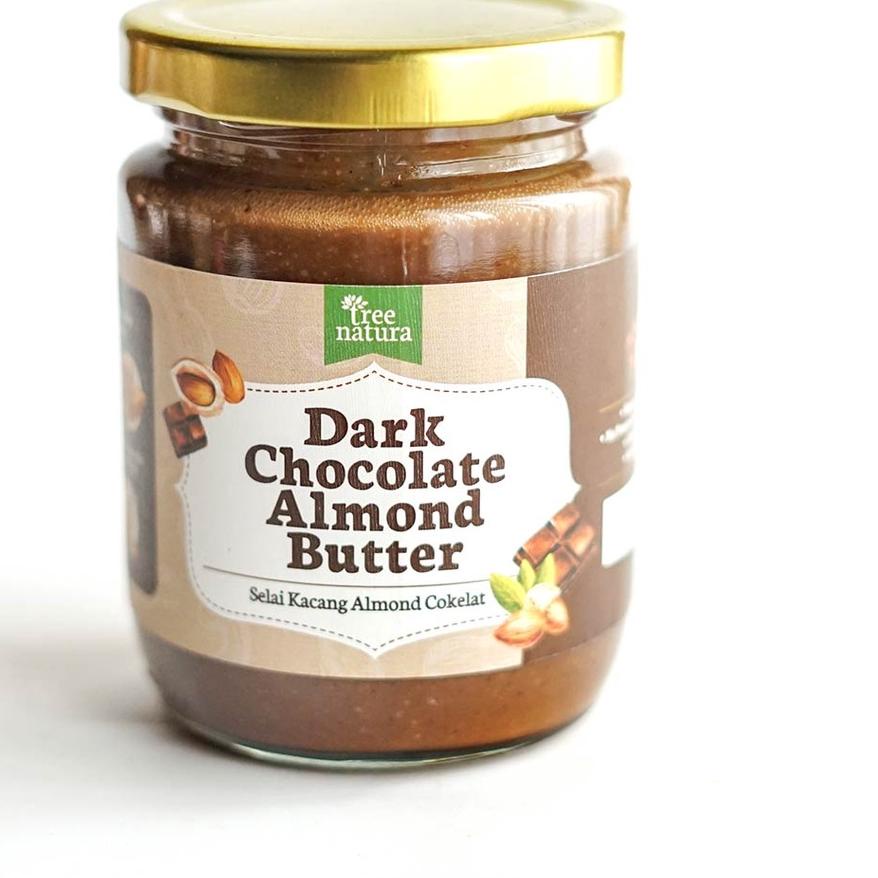 

Promo | TD4 | Tree Natura Almond Butter Dark Chocolate 225 gr (Selai Kacang Almond)