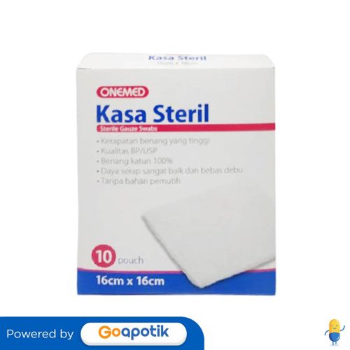 ONEMED KASA STERIL 16 X 16 CM BOX 10 PCS