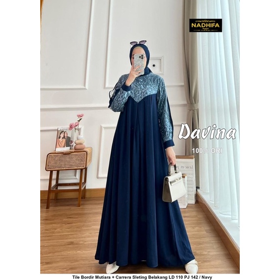 Davina dress / gamis tile BY NADHIFA