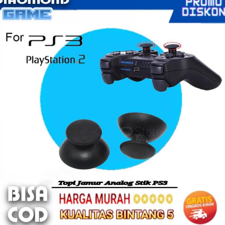 Promo Minggu Ini  Buy 2 Free Gold Topi Jamur Analog Plastik Stik PS3 per 10biji