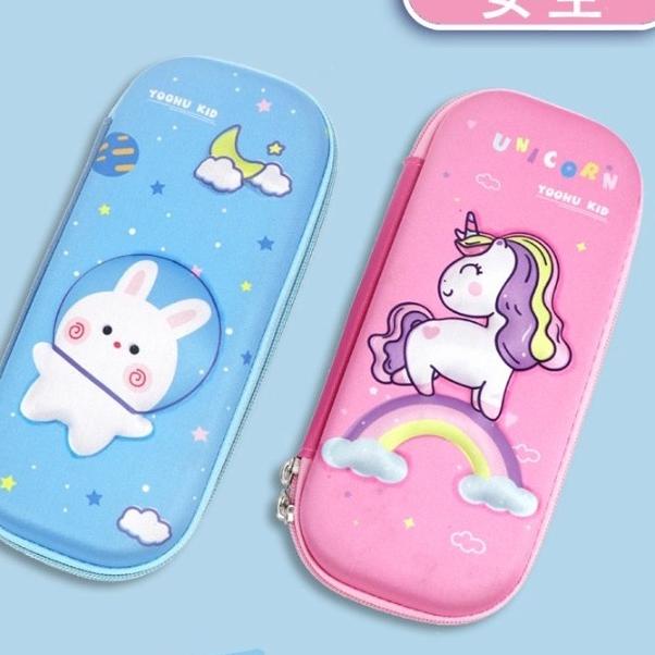 

Oricina⁑ 3D No Layer Kotak Pensil Hard Case Anak Sekolah 231♩