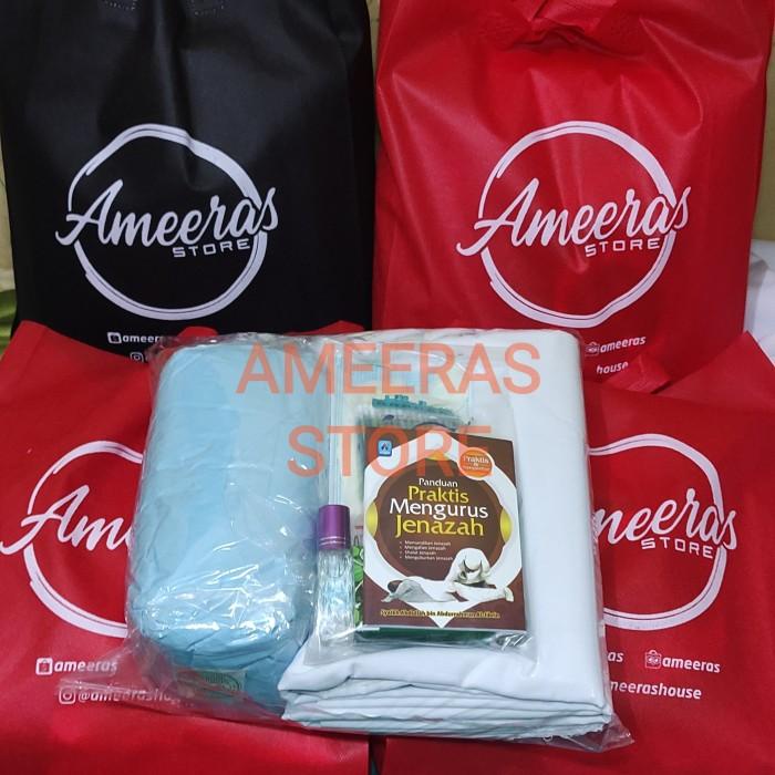 Paket Kain Kafan Wanita / Akhwat - Premium