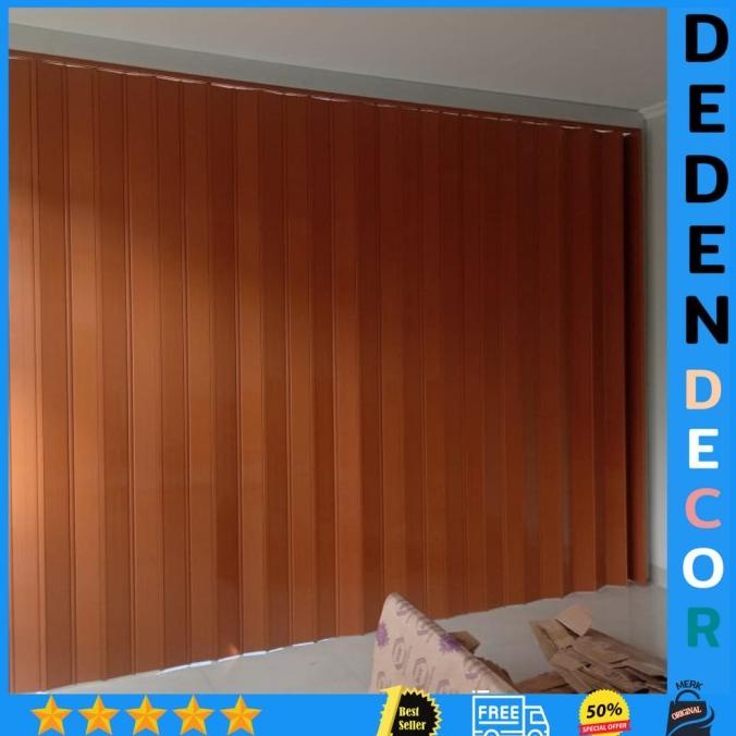 Pvc Folding Door | Pintu Lipat Plastik Geser | Partisi Ruangan Rumah Denikass