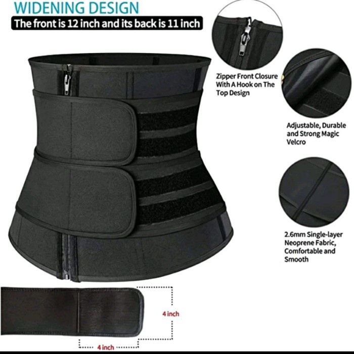Korset WaistPack Korset Pengecil Perut(W2M4) Stagen Pengecil Perut Korset Slimming Suit Stagen Penge