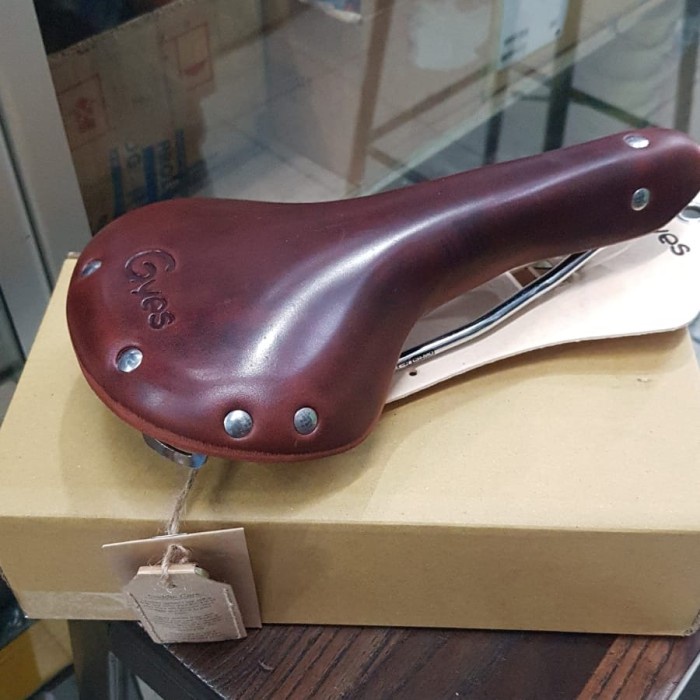 Terlaris Gyes Saddle Kulit Gs 06 Brown Cromoly
