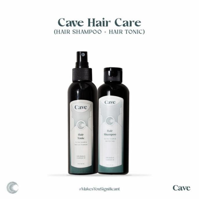 [CAVEMens] CAVE HAIR Shampoo + Cave Hair Tonic by Cave.id