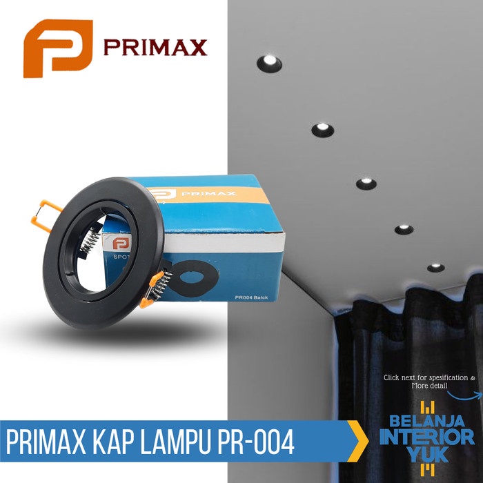 Primax Kap Lampu Mr16 Housing Mr16 Standard #Original