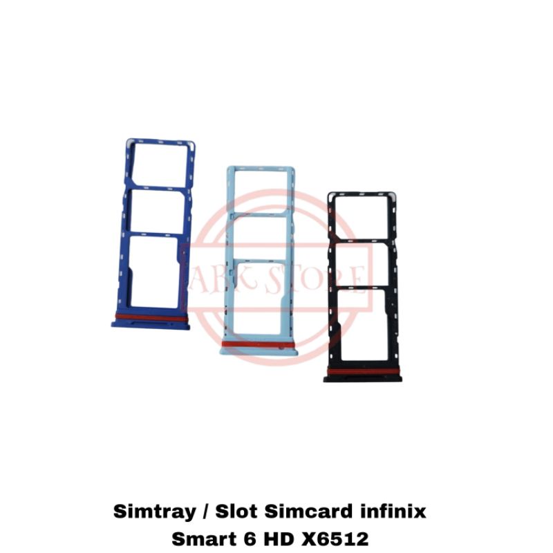 SIMTRAY SIMLOCK SLOT SIM TEMPAT KARTU SIMCARD INFINIX SMART 6 HD X6512
