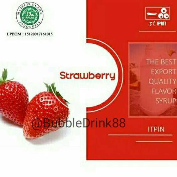 

Sale✅Itpin Sirup 2.5kg Rasa Strawberry Flavour Premium harga per jrigen 2SBJ