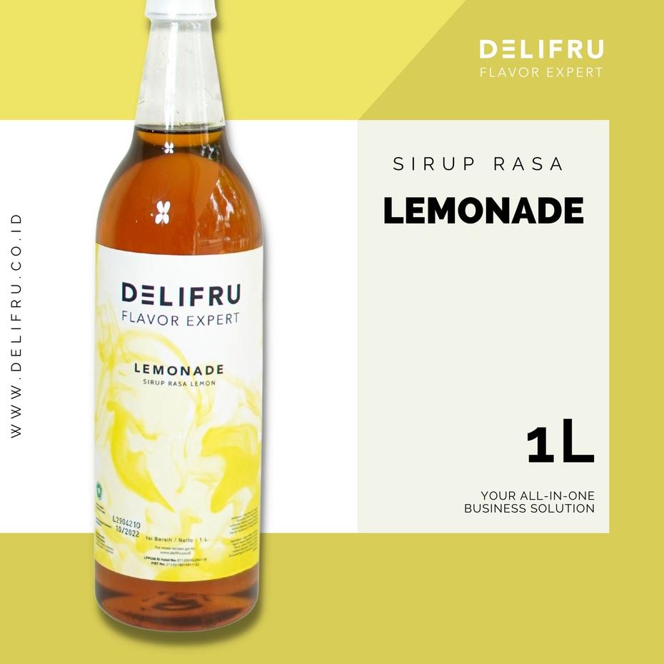 

Termurah✅⭐Lemonade Syrup Delifru 1 Liter - Sirup Lemon Premium