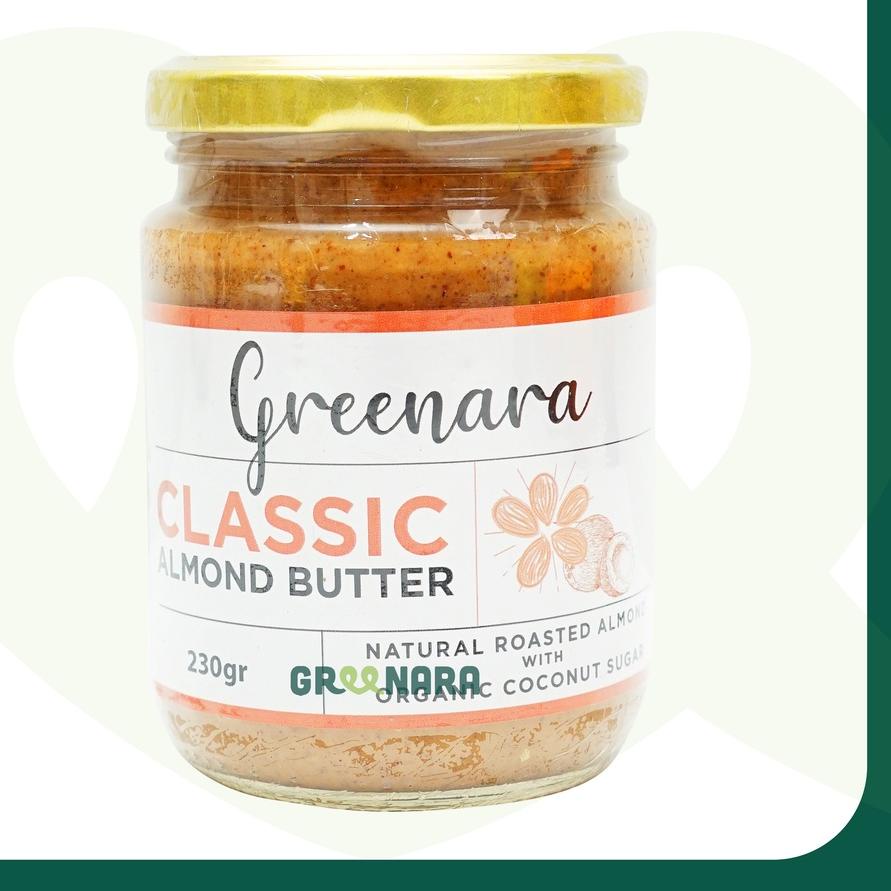 

COD✅⭐Greenara Homemade - Classic Almond Butter / Selai Almond