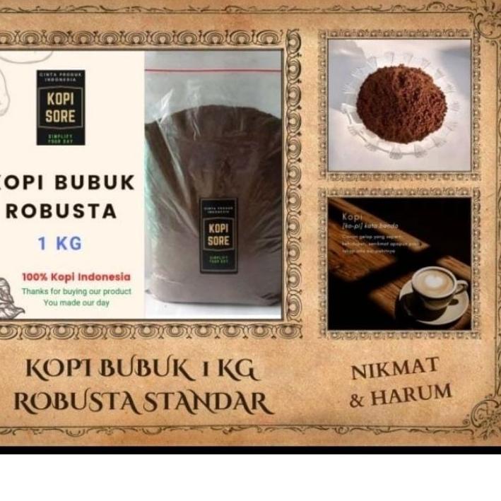 

Diskon | FG2 | Kopi Bubuk 1 Kg - Harga Terjangkau, Harum, Nikmat Kopi Bubuk 1kg