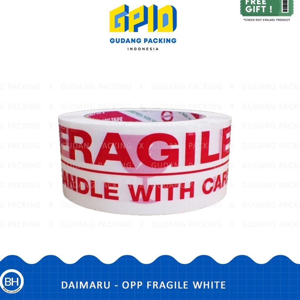 

Spesial Ramadhan DAIMARU - Lakban Fragile 2 inch / 48mm x 100 m 879✪