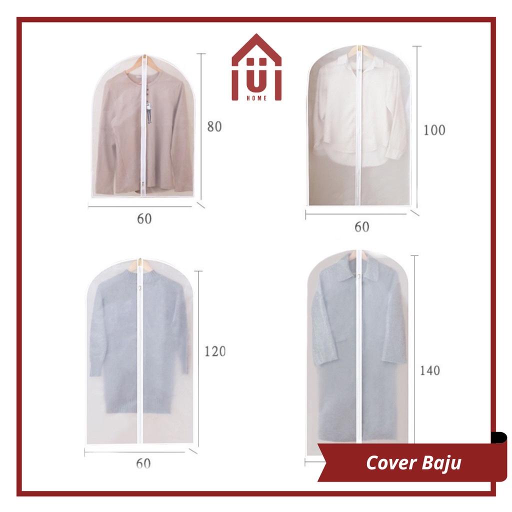 UNISO - COVER BAJU ANTI AIR ANTI DEBU /  DUSTPROOF ORGANIZER | PLASTIK PELINDUNG BAJU | PLASTIK PELI