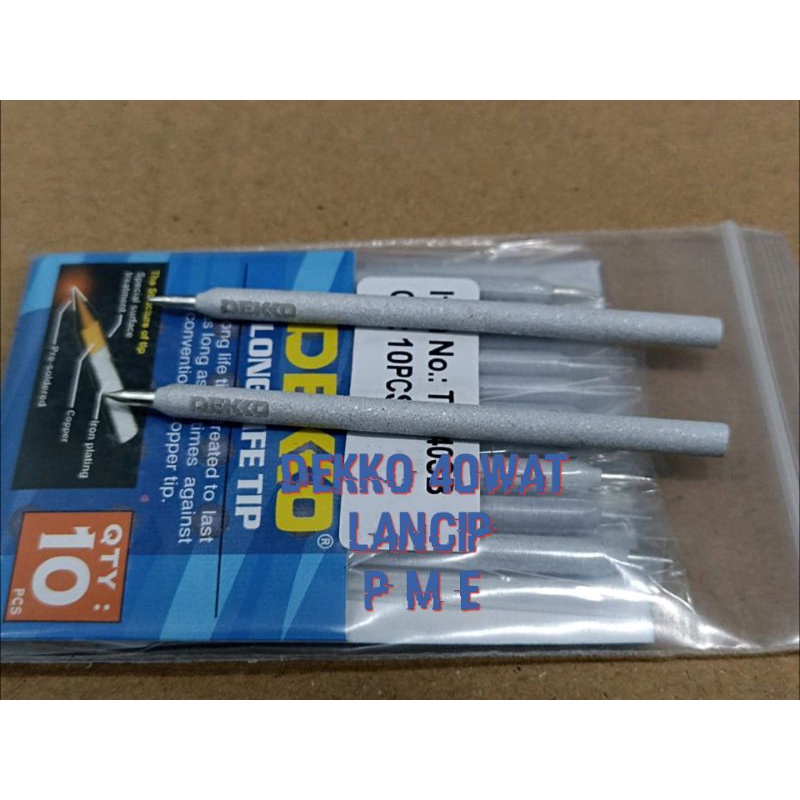 MATA SOLDER DEKKO 40WAT LANCIP ORIGINAL. 1PCS