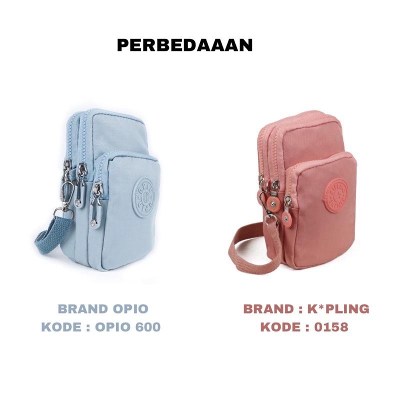 TAS SELEMPANG WANITA / DOMPET HP SELEMPANG NYLON 3 RES - 10158