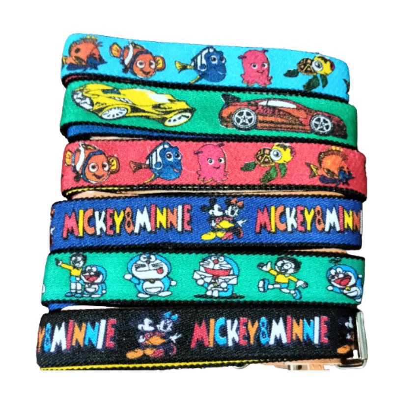 SABUK / IKAT PINGGANG / GESPER  KARET ANAK KARAKTER