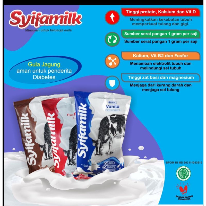 

SYIFAMILK SUSU SAPI FULL CREAM