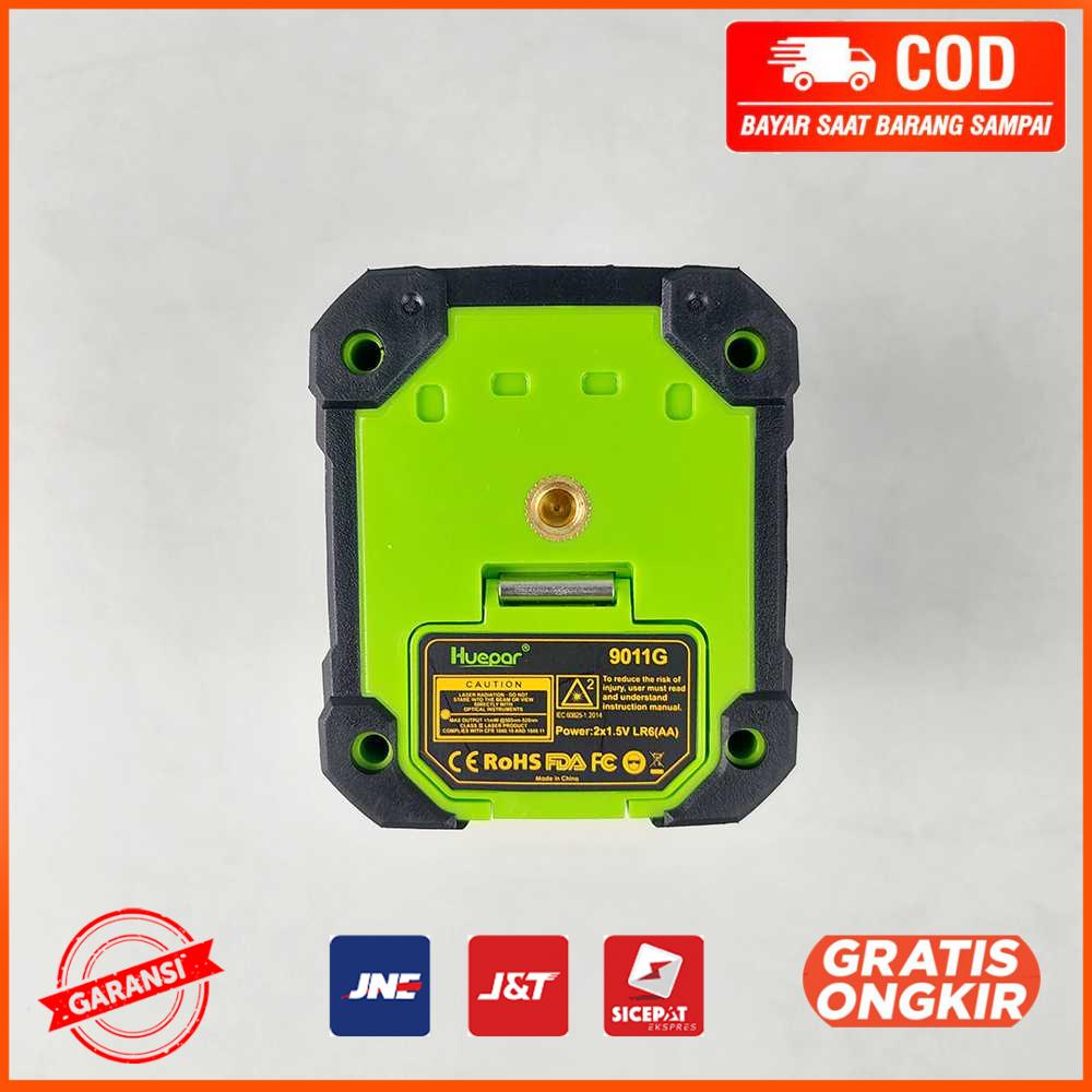 Laser Level Mini Green Beam 2 Line Self Leveling Magnetic Base 9011G