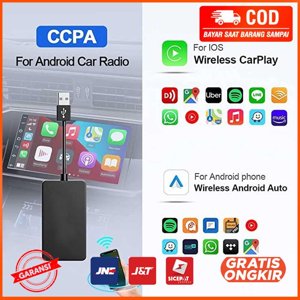 Wireless CarPlay Dongle Android Auto Bluetooth Mic Version CPC200-CCPA