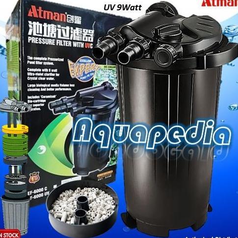 Atman EF-6000 Filter Kolam + Lampu UV