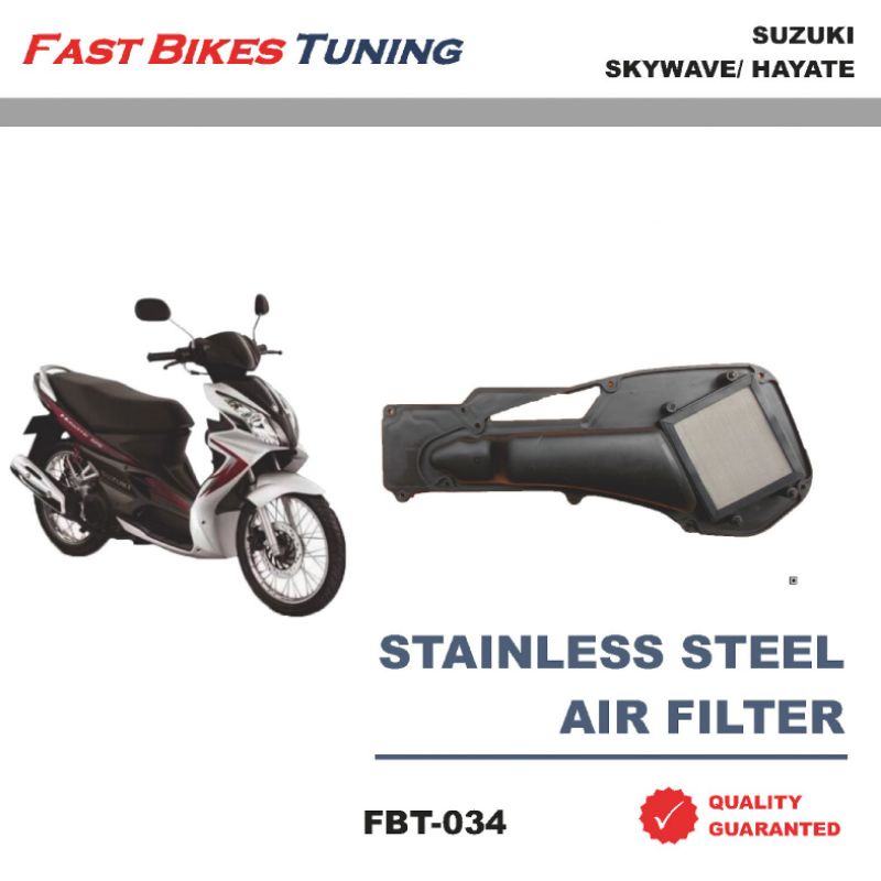 FILTER UDARA SUZUKI SKYWAVE - FILTER UDARA STAINLESS - FILTER SKYWAVE - FILTER UDARA - FILTER UDARA 