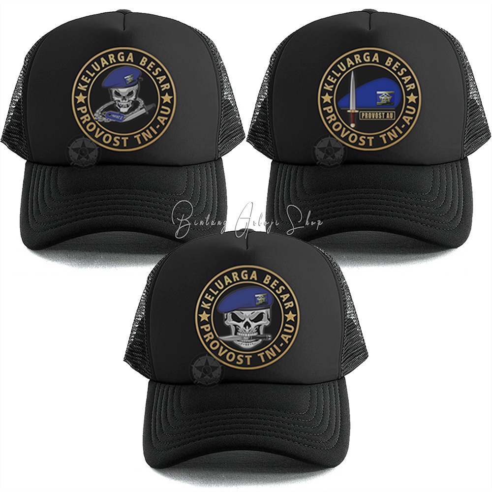 Topi Skull Keluarga Besar Provost TNI-AU Istimewa &amp; Murmer