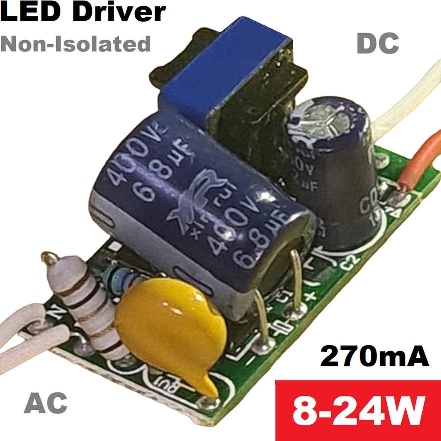 [Star] LED driver AC to DC 24Watt*1 Watt, Seri HPL 1W 8 W-24W, 24 Titik 1Watt