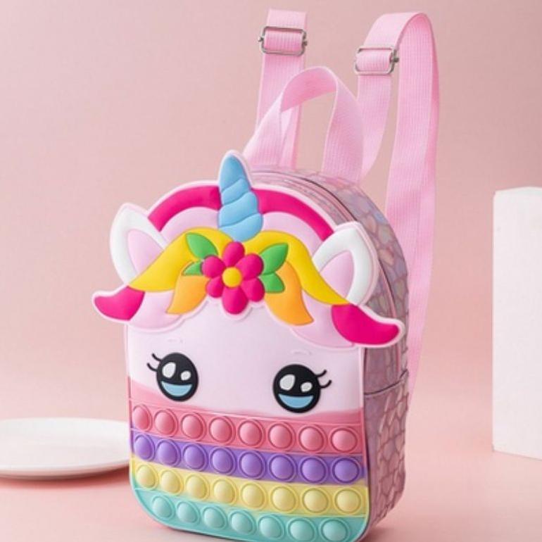 Belanja Tas Pop It Ransel Unicorn