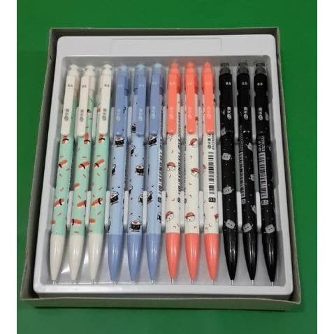 

TERBARU PENSIL MEKANIK / MECHANICAL PENCIL FANCY TIZO 0.5 mm [PACK -24 PCS] /ALAT TULIS