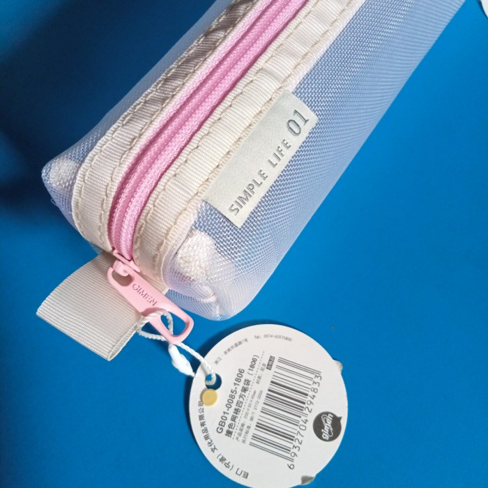 

Discount MUJI - Nylon Mesh Pen Case/Square Tempat Pensil /ALAT TULIS AESTHETIC/ALAT TULIS SET/ALAT